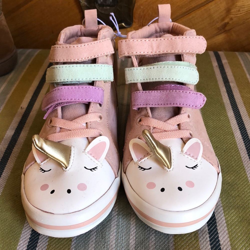 Toddler unicorn high top sneakers - old navy.